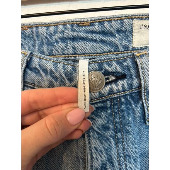 Rag & Bone Alex High Rise Straight Leg - Picture 4 of 5